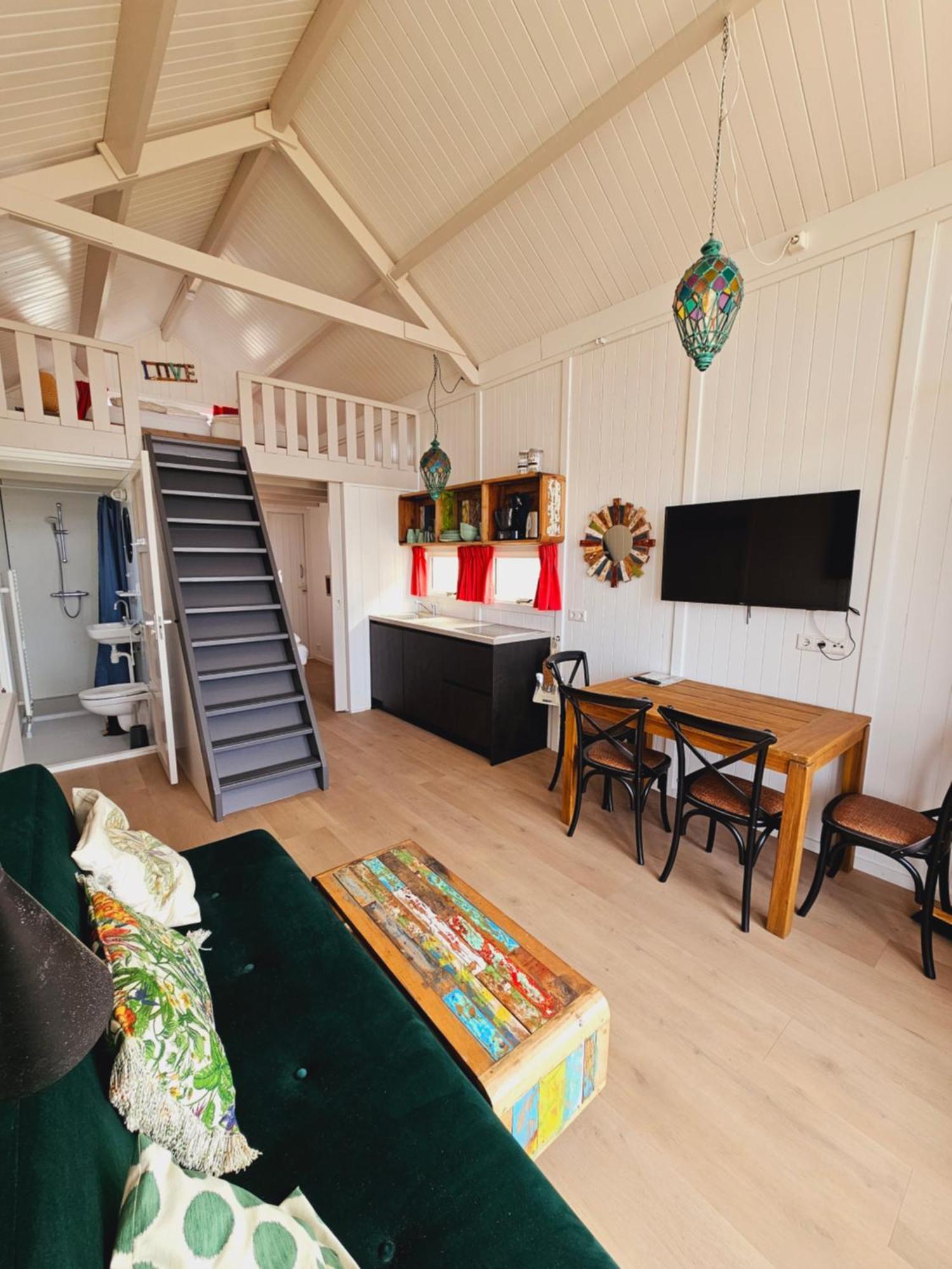 Strandvakantiehuisjes Katwijk Катвейк-ан-Зе Экстерьер фото