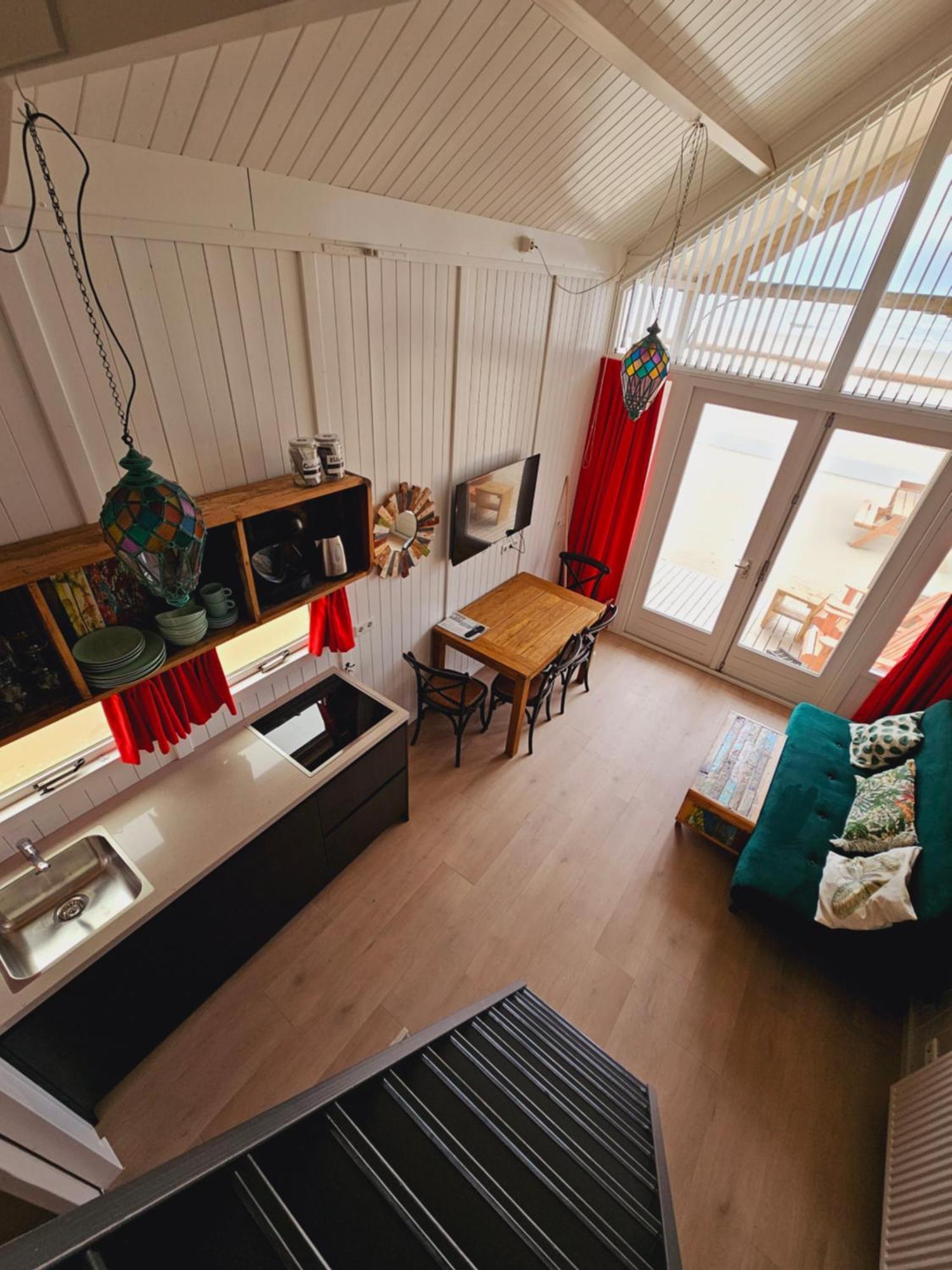 Strandvakantiehuisjes Katwijk Катвейк-ан-Зе Экстерьер фото