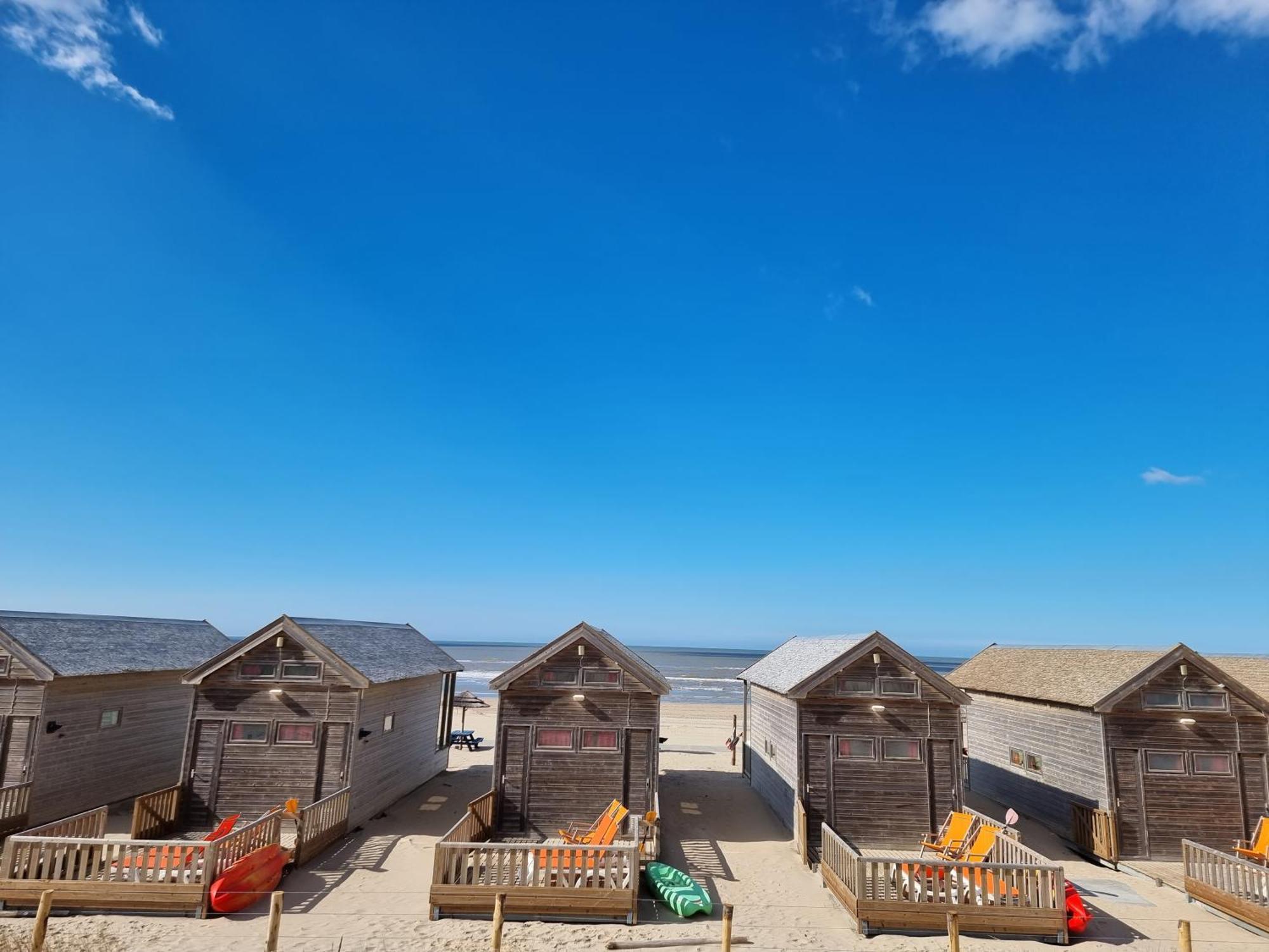 Strandvakantiehuisjes Katwijk Катвейк-ан-Зе Экстерьер фото